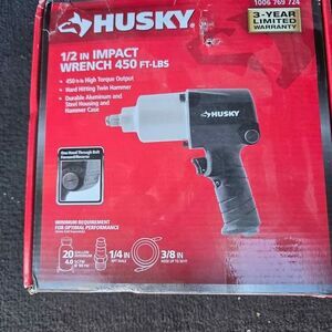 Husky 1/2 in. Impact Wrench 450 ft-lbs